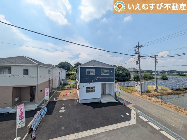 Cradle garden　上里町勅使河原第17の展望|高い建物が無く開放感のある展望
バルコニーからの展望も開けていて閑静な住宅地が望めます。日当りも良いですね♪