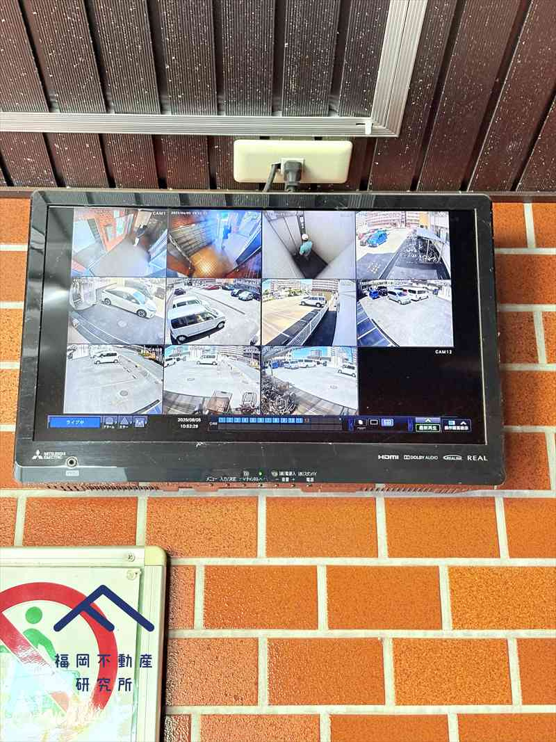 新栄アンピール板付の防犯設備