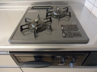 【キッチン】 | サンステイトゆめみ野 | グリル付２口ガスコンロ