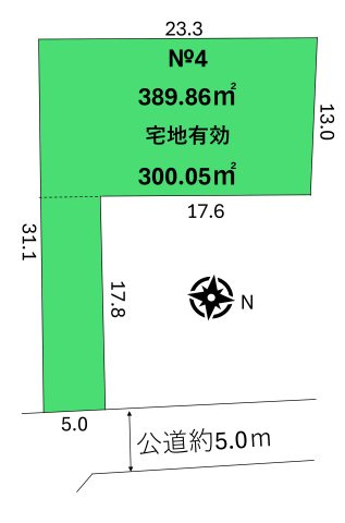 土地　坂戸市横沼　
