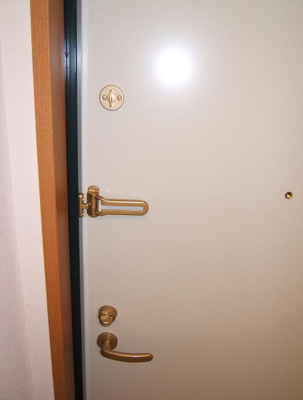 【玄関】 | ハイムグレース | 玄関ドア２ロック