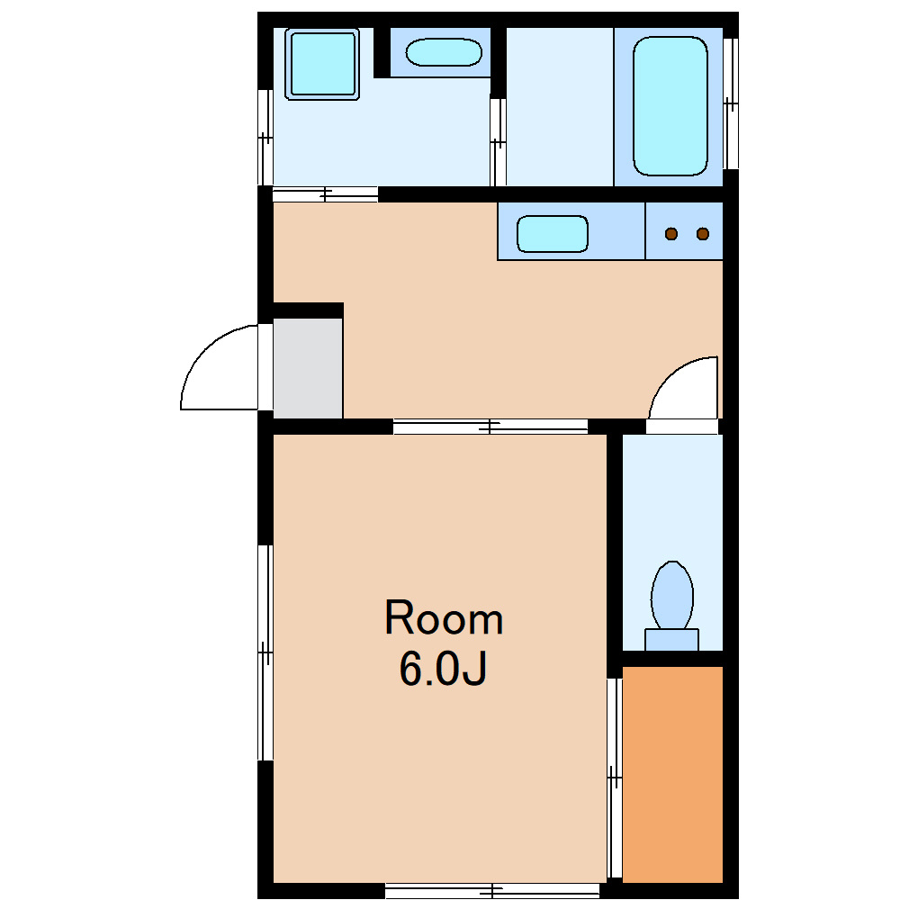 Kハイツの間取り