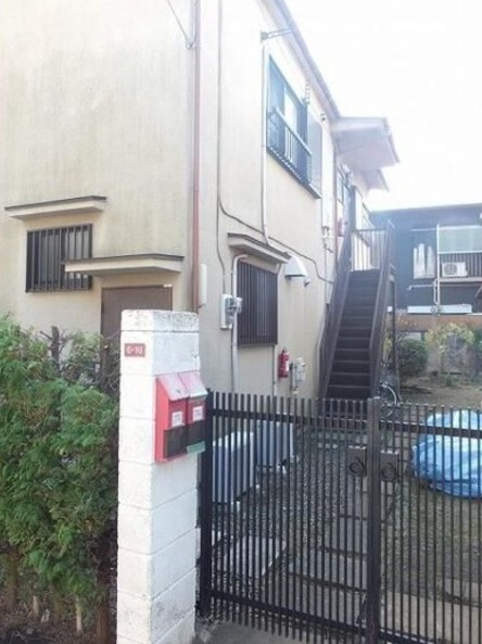 Kハイツのエントランス