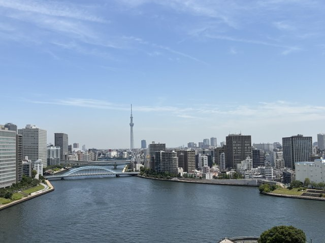 リバーシティ21スカイライトタワーの展望