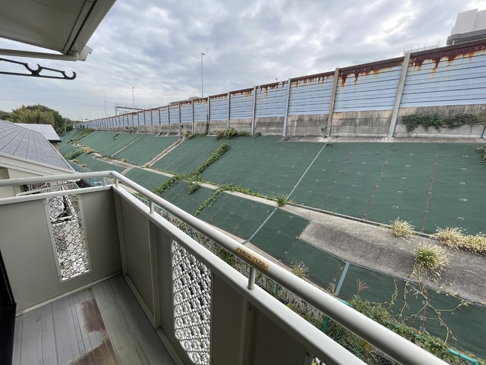 ビューパレス Ｂの展望|バルコニー