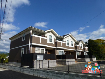 【外観】 | パルフェ三隈Ｃ | 外観もきれいです