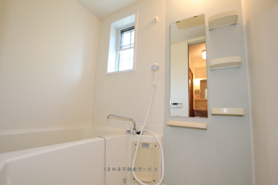 【浴室】 | パルフェ三隈Ｃ | 日々の暮らしに欠かせないお風呂です
パルフェ三隈C棟　103号室　2022/6/3撮影