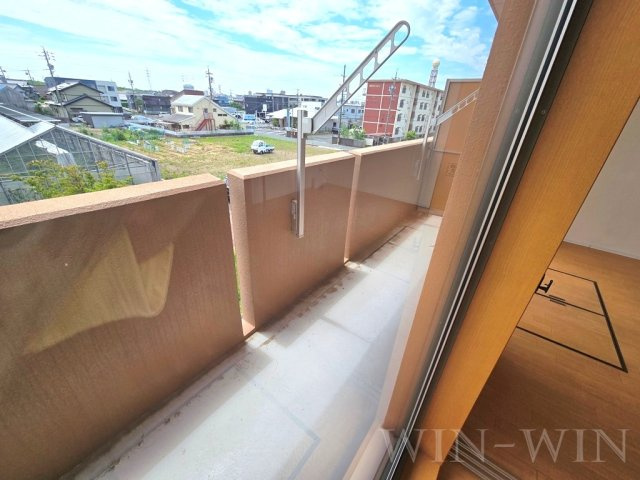 ルネスグランドール Ⅱのバルコニー