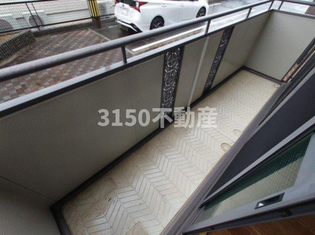 Wisteria(ウィステリア)　Bのバルコニー