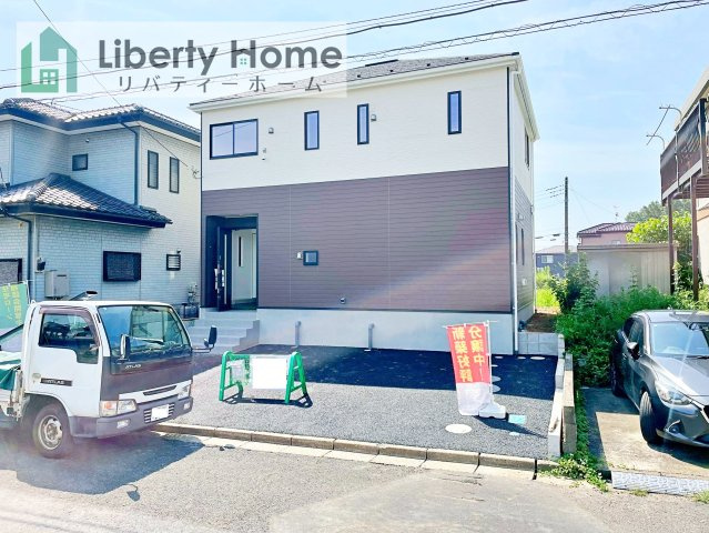 つくば市中別府第1　新築戸建の外観|ご予約をいただければ、『平日の空いた時間』『周辺物件まとめて見たい』『1件だけ見たい』ももちろん可能です♪
お気軽にお問合せください♪