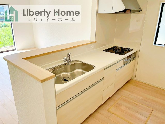 つくば市中別府第1　新築戸建のキッチン