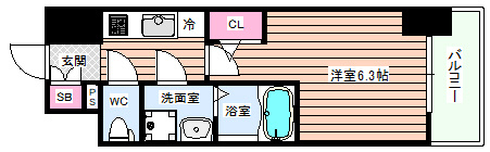 【間取り】 | エスリードレジデンス大阪谷町ザ・マークス