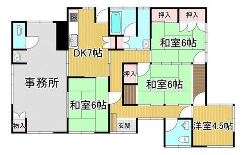 庄内町1丁目　中古戸建の間取り