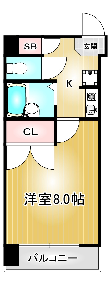 グリンハイツ|名古屋市の賃貸ならMy賃貸の間取り|グリンハイツ