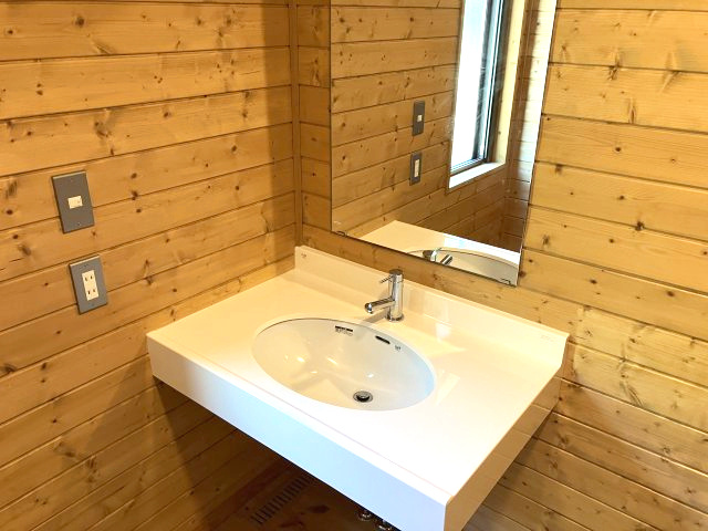 栃江　中古戸建　3LDKの洗面所|洗面台です。