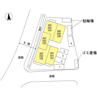 【区画図】 | アヴェニール服部