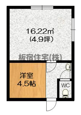 【間取り】 | 山善ハイツ1階倉庫