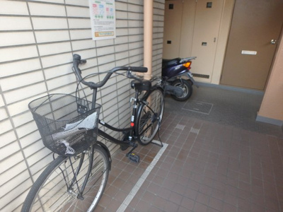 【その他共用部分】 | ダイドーメゾン門戸 | 自転車置場です