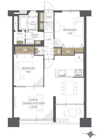 【間取り】豊玉南住宅 