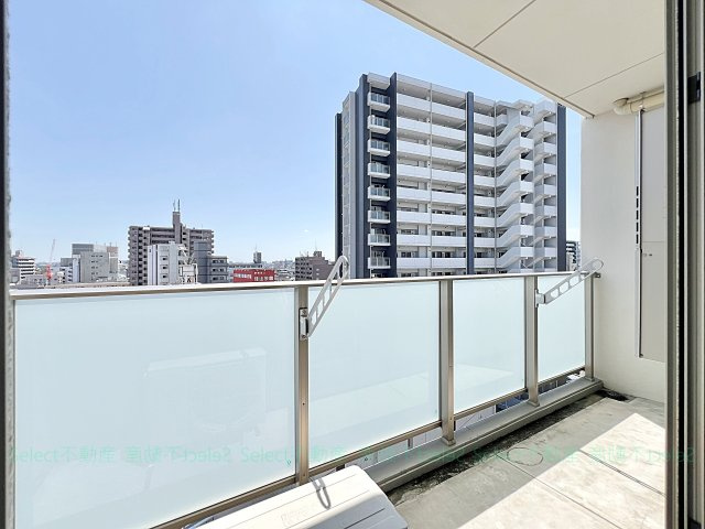 ステーションウエストタワーのバルコニー