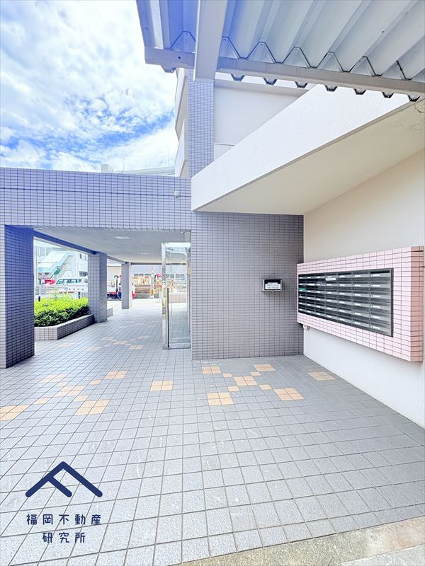 ラフォーレ箱崎のエントランス