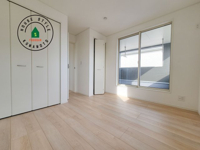 菊池市西寺第2-4棟（1号棟）の寝室|主寝室です。