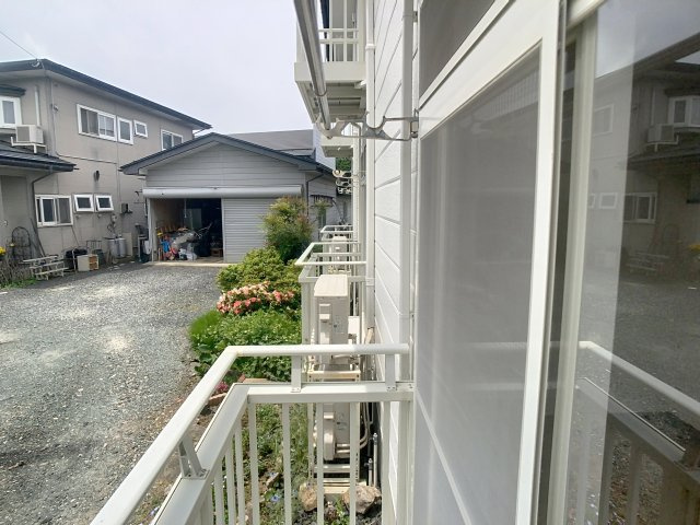 シティハイツよこやまのバルコニー
