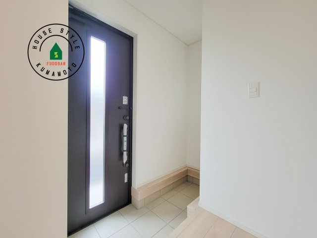 菊池市西寺第2-4棟（2号棟）の防犯設備|二重ロックでしっかり防犯対策ができます。