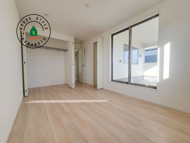 菊池市西寺第2-4棟（3号棟）の寝室|主寝室です。