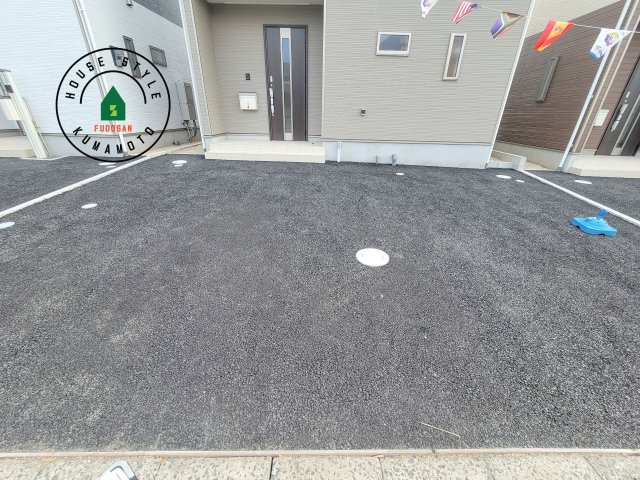 菊池市西寺第2-4棟（3号棟）の駐車場|駐車場になります。