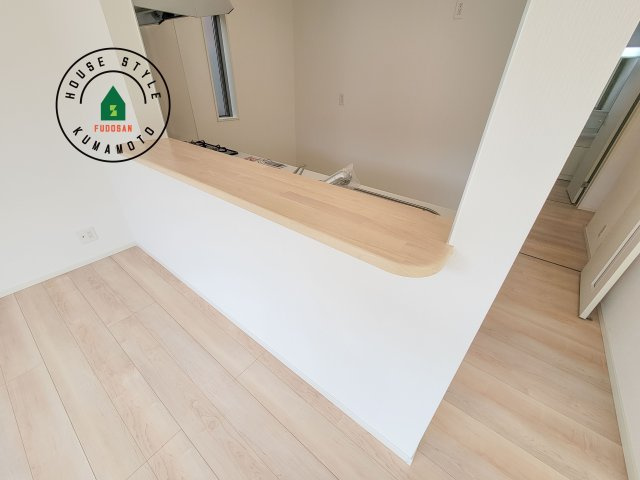 菊池市西寺第2-4棟（3号棟）のダイニング|ダイニングとリビングのメリハリが付けやすい空間設計になっています。