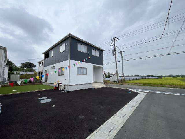 【前面道路含む現地写真】 | 上里町勅使河原第17  クレイドルガーデン　新築戸建　全7棟　7号棟
