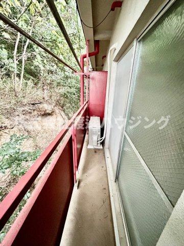 ヴィラ大一マンションのバルコニー