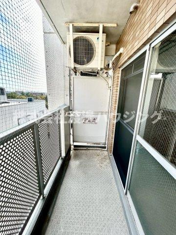 ハイツウエノ2ndのバルコニー