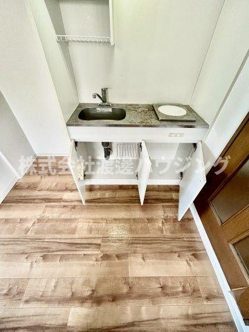 ハイツウエノ2ndのキッチン|キッチン下収納