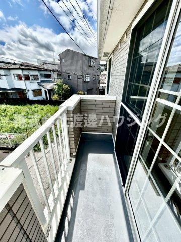江坂町３丁目戸建賃貸のバルコニー