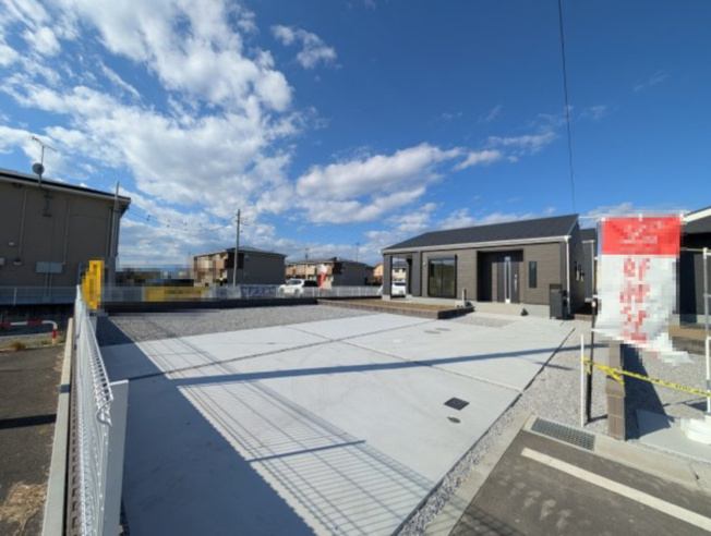 【前面道路含む現地写真】 | リーブルガーデン.S前橋市茂木町第3ー⑤