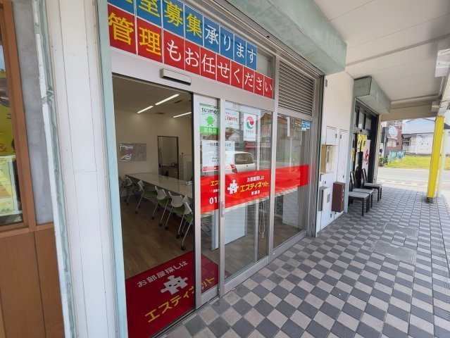 ピボット池下EAST　1階の玄関|現店舗の内装写真です