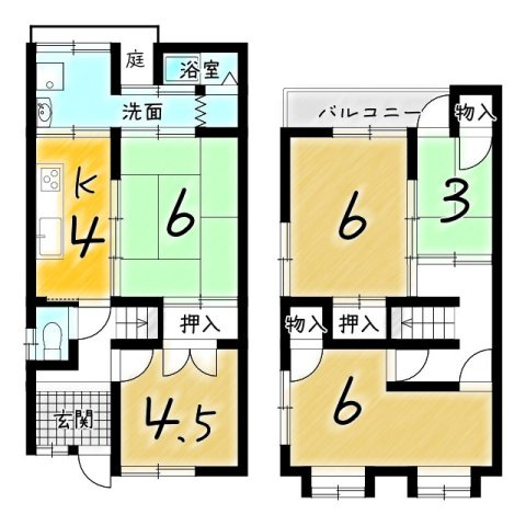 西野山射庭ノ上町