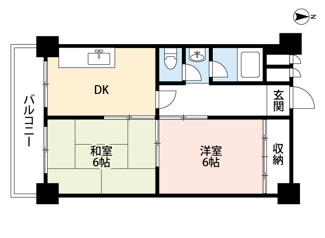 【間取り】 | 第3マンション南茨木