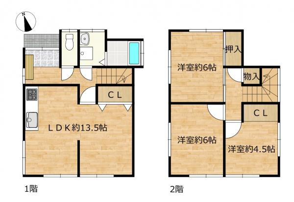富士市入山瀬の中古一戸建