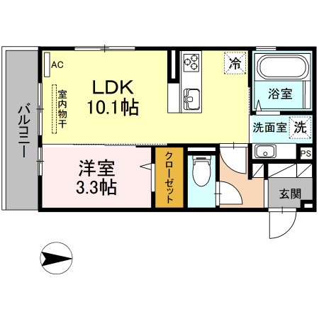 コンフォールの間取り