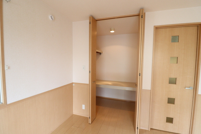 熊本市南区御幸笛田２丁目のアパートの収納