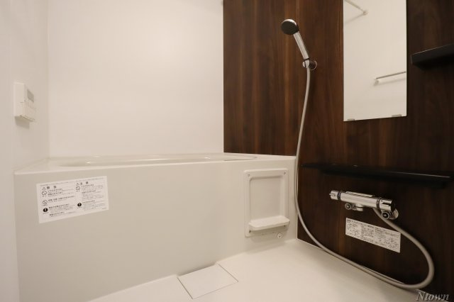 【浴室】 | エステムコート名古屋新栄Ⅱアリーナ | 落ち着いた空間のお風呂です
