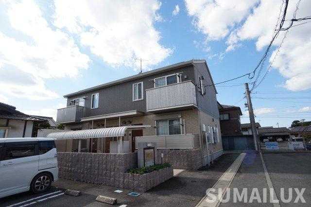 熊本市南区良町３丁目のアパートの外観