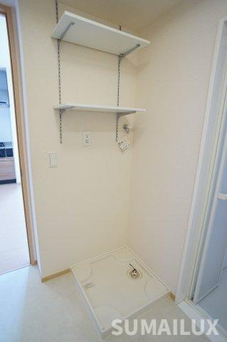 熊本市南区良町３丁目のアパートの洗面所