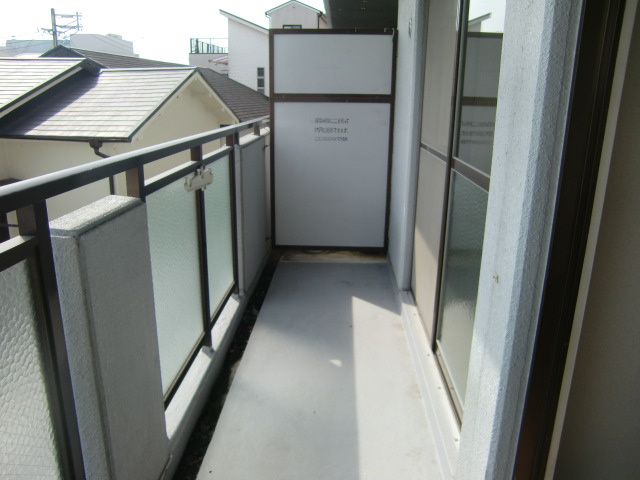 モンテメール六甲のバルコニー