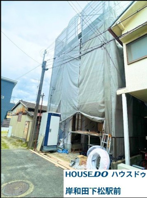【前面道路含む現地写真】 | 【新築戸建】葛の葉町 | 北信太駅まで徒歩3分の高立地♪また公園なども近く閑静な住宅街です♪