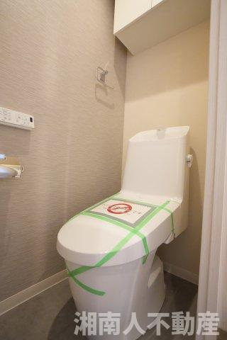 ダイアパレス湘南藤沢2のトイレ|シンプルで使いやすいトイレです