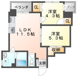 【間取り】 | メゾン真秀麗 | 間取り図と現状で差異がある場合は現状を優先します。